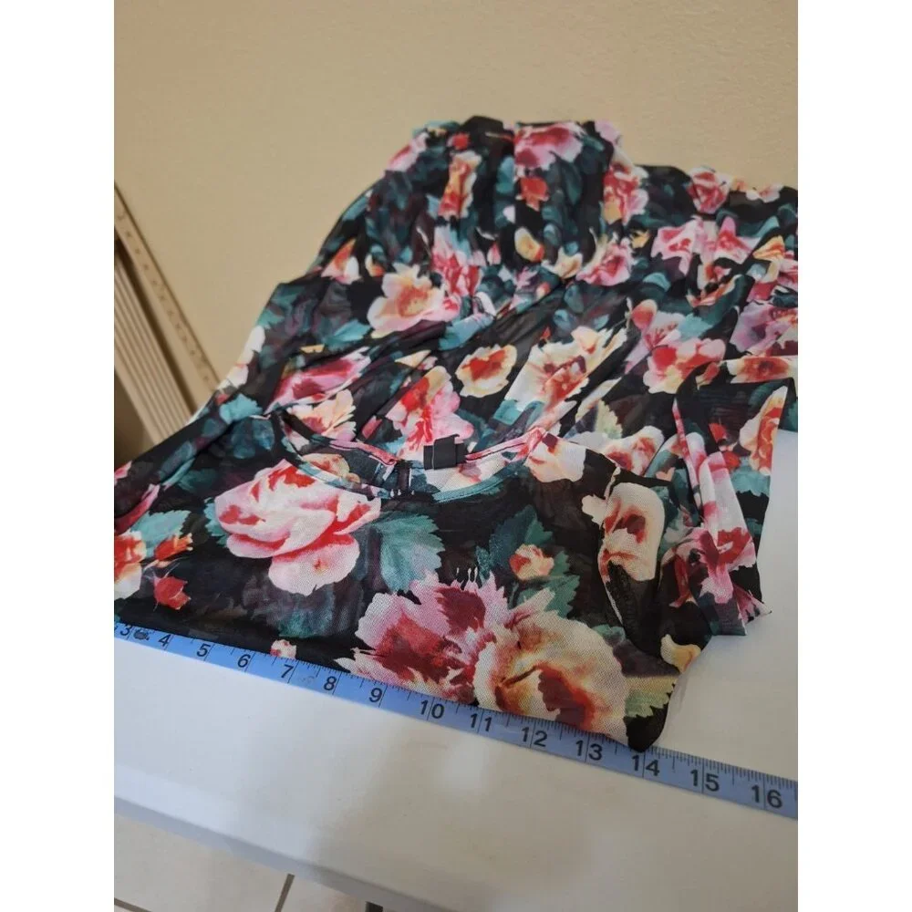 Art Class Girls Floral‎ Mesh Dress Size M (7-8) Cottagecore  Summer Birthday